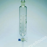 DROPPING FUNNEL CYL. PYREX GRAD. GLASS S/COCK AND STPR 50ML