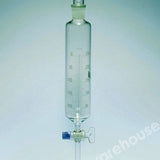 DROPPING FUNNEL CYL. PYREX GRAD. GLASS S/COCK AND STPR 100ML