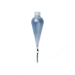 SEPARATING FUNNEL PP CONICAL 500ML WITH PTFE STOPCOCK