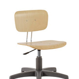 LAB CHAIR LAMINATED BEECH ADJ. 480 TO 680MM WITH GLIDES