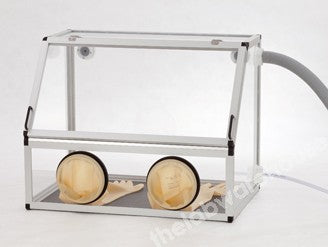 GLOVEBOX 290 LITRES ACRYLIC PANEL PE BASE