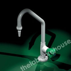 WATER TAP SWAN NECK SINGLE FIXED 0.5 IN. BSP