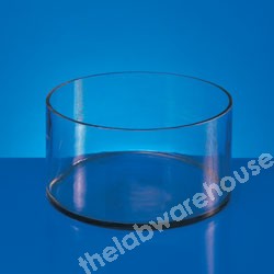 PNEUMATIC TROUGH HEAVY GLASS 200MM DIAX100MM HIGH