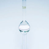 PIPELINE FILTER TUBE PYREX GLASS DISC 55MM SET IN LINE POR.