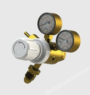 GAS CYLINDER REGULATOR MULTISTAGE HELIUM 3.5 BAR