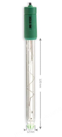 GLASS BODIED ELECTRODE FOR HANNA PH METERS HI1131B