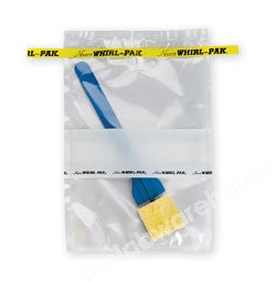 SPONGE PROBE BAGS WHIRL-PAK 710ML WITH WRITING PANEL PK.50