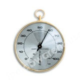 THERMOHYGROMETER HAIR/BIMETAL 0-100 X 1%RH -15-+55 X 1ºC