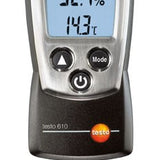 THERMOHYGROMETER TESTO 610 0 TO 100%R.H. -10 TO 50ºC /BATTS.