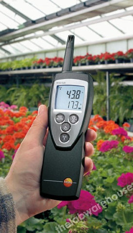 HYGROMETER TESTO 625 0 TO 100%R.H. -10 TO 60ºC WITH BATTERY