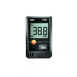 DATALOGGER TESTO 174H 0 TO 100% RH -20 TO +70ºC W/BATTERIES