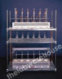 KJELDAHL ASSEMBLY 6-PLACE 500ML FLASK 230V 50HZ A.C.