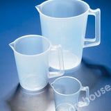 JUG CLEAR RIGID PP MOULDED GRADUATIONS 1000ML
