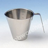 JUG ST./STEEL GRADUATED TAPERED SHAPE 2L