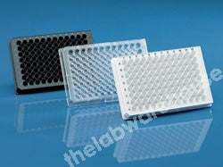 MICROPLATES TRANSP PS 96 X 350uL F-WELL STER PK.50