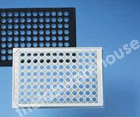 CLEAR-BASE MICROPLATES BLACK 96 X 330uL WELL PK.100