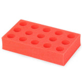ACCESSORY FOAM TUBE CARRIER 15 X 29MM DIA. TUBES FOR MS615-