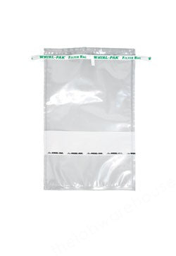 WHIRL-PAK BAGS PE 710ML 150 X 230MM WITH PANEL PK.250