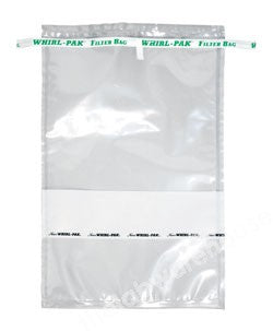 WHIRL-PAK BAGS PE 1627ML 190 X 300MM WITH PANEL PK.250