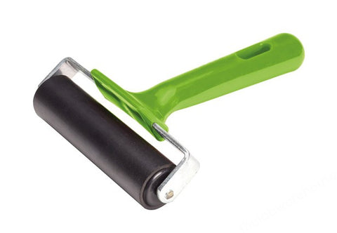 RUBBER ROLLER FOR MANUAL SEALING OF FILM OR FOIL