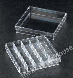 PETRI DISHES DISP. STERILIN 109 SQUARE NO VENT 100MM PK 120