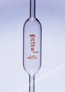PIPETTE ONE-MARK MBL SODA-LIME GLASS CLASS B 5ML
