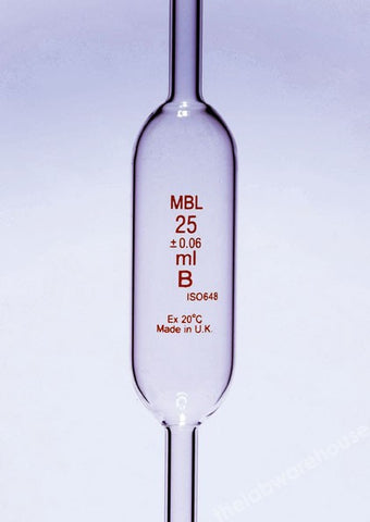 PIPETTE ONE-MARK MBL SODA-LIME GLASS CLASS B 1ML