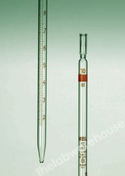 GRADUATED PIPETTE MBL SODA GLASS TYPE 2 CLASS B 2X0.02ML