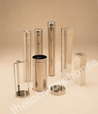 PIPETTE BOX SQ. PATT. ST/STEEL 390X430X70MM SQUARE SECTION