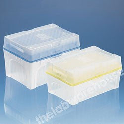 PIPETTE TIPS YELLOW 2-200µL TIPBOX SET 5 RACKS X 96 TIPS