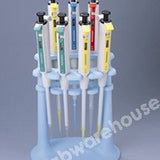 PIPETTOR RACK FOR UP TO 7 SINGLE CHANNEL PIPETTORS BLUE