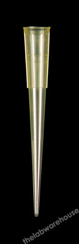 PIPETTE TIPS PP LEMON 2-200µL LOOSE IN PK.1000