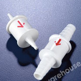 NON RETURN VALVE PP, NEOPRENE DISC AND 4-7MM OD ARMS