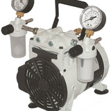 PISTON VACUUM PUMP/COMPRESSOR WELCH 2546C-02 230V 50HZ A.C.