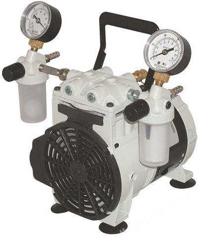 PISTON VACUUM PUMP/COMPRESSOR WELCH 2546C-02 230V 50HZ A.C.