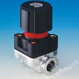 DIAPHRAGM VACUUM VALVE AL. BODY NITRILE DIAPH. NW25 CONN.