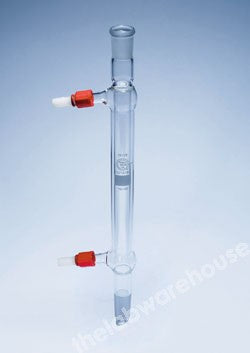 LIEBIG CONDENSER 19/26 SOCKET AND CONE 340MM OVERALL