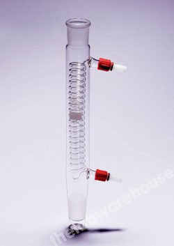 GRAHAM COIL CONDENSER 24/29 SOCKET AND CONE 465MM
