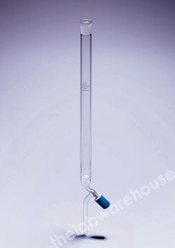 CHROM. COLUMN 40MM DIAX500MM 40/38 SOCKET 6MM R/FLO S/COCK