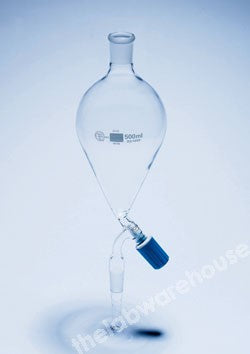 SEPARATING FUNNEL, R/FLO STOPCOCK 500ML 19/26 CONE & SOCKET