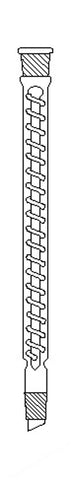 DUFTON COLUMN 19/26 SOCKET/CONE 150MM EFFECTIVE LENGTH