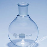 FLASK FLAT BOTTOM SHORT NECK 1L 34/35 SOCKET