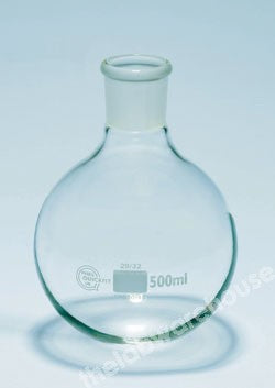 FLASK R.B. SHORT NECK 250ML 29/32 SOCKET