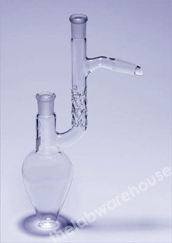 FLASK CLAISEN-VIGREUX PEAR SHAPE 50ML 14/23 SOCKET & CONE