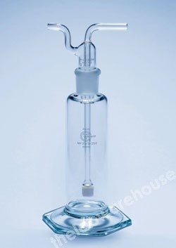 DRESCHEL BOTTLE HEAD POROSITY 0 24/29 CONE 130MM STEM