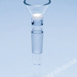 CONICAL FILTER FUNNEL 30MM DIA 10MM DISC 10/19 CONE POR. 3