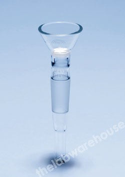 CONICAL FILTER FUNNEL 30MM DIA 10MM DISC 10/19 CONE POR. 3