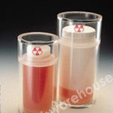 B-RADIATION WASTE CONTAINER WITH SCREW CAP BOTTLE CAP. 2L