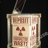 B-RADIATION WASTE SHIELD ACRYLIC COLLAPSIBLE 737X457X457MM