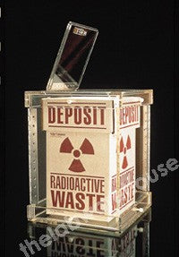 B-RADIATION WASTE SHIELD ACRYLIC COLLAPSIBLE 737X457X457MM